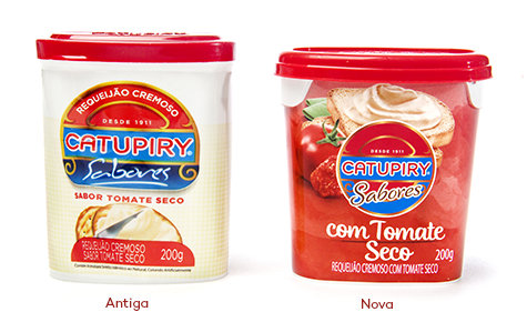 Catupiry Sabores Design: Spice Design Convertedor: Gráfica Rami / CostaPackaging Brand owner: Laticínios Catupiry