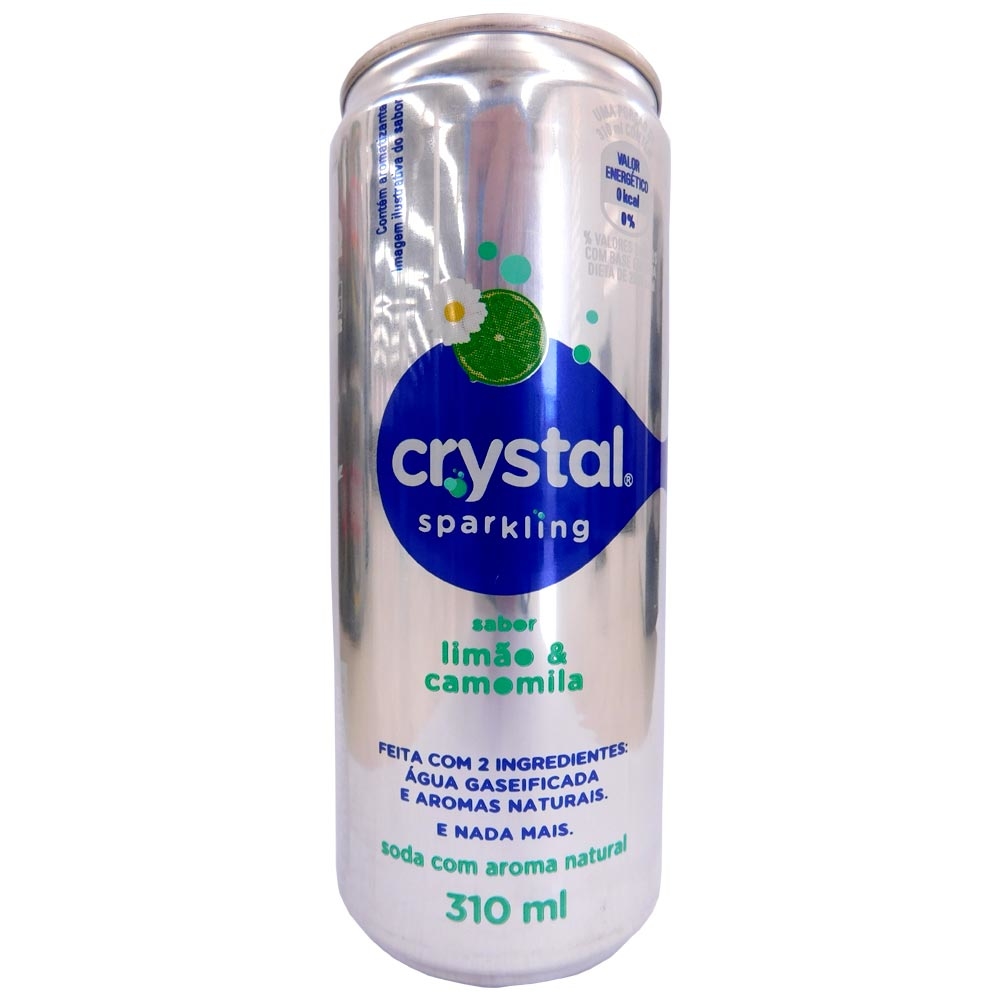 crystal sparkling lata