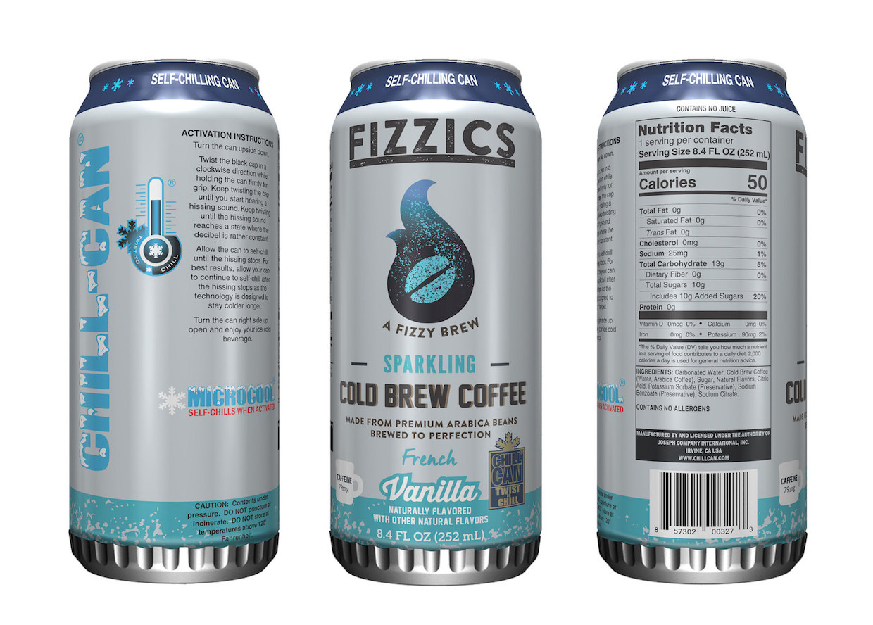 7-Eleven Fizzics Sparkling Cold Brew Coffee